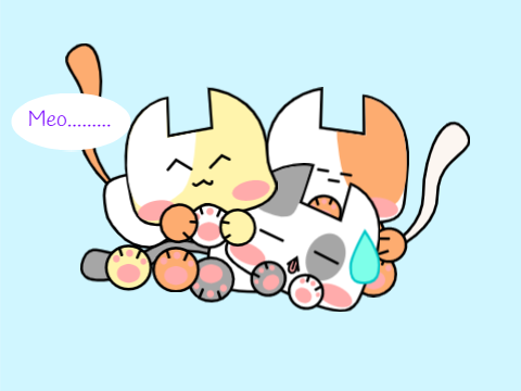 MEO ... a cute animation uwu !!