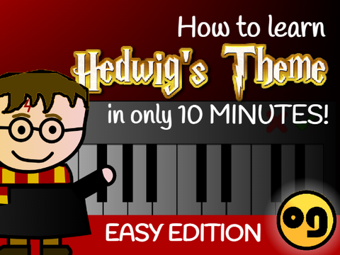 Hedwig's Theme in 10 min! (EASY VERSION)