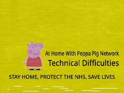 At Home With Peppa Pig Network Breakdown Screen (2007)
