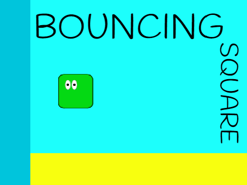 Bouncing square #games