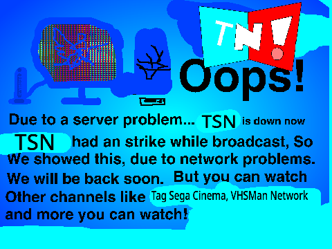 Tag Sega Network Crash Message (2010-2020)