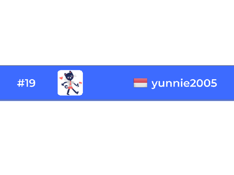 YUNNIE YOURE 19TH MOST FOLLOWED