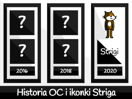 Historia OC i ikonki Striga :3 | Speciał z okazji 4 lat Striga na Scratchu