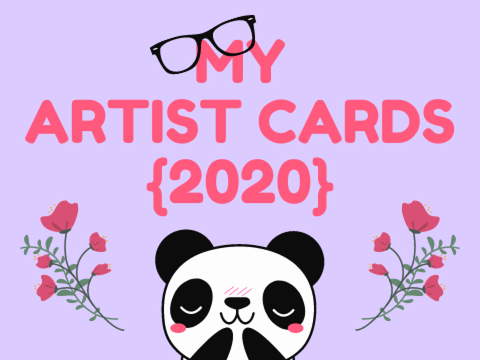 ✏ My Artist Cards {2020}