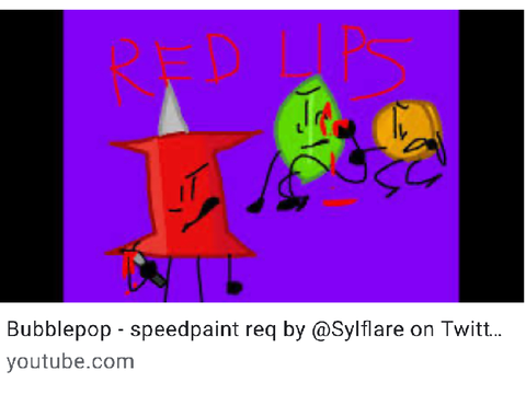 THIS IS NOT THE BUBBLEPOP SPEEDPAINT
