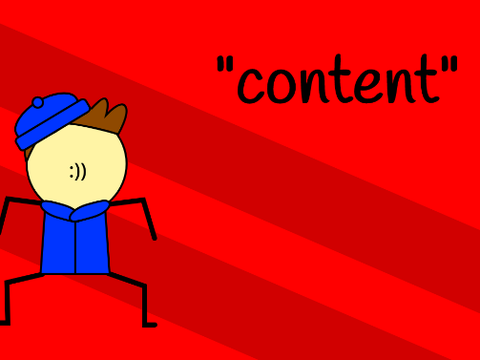 "content"