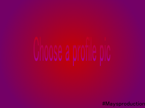 Choose a profile pic