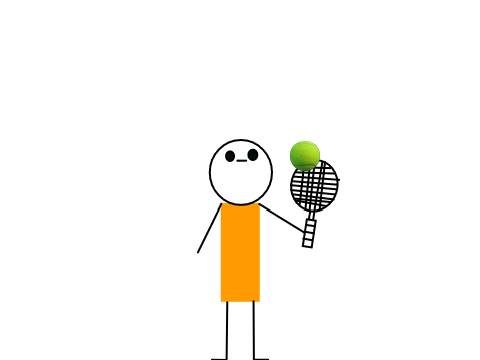Tennis be like 