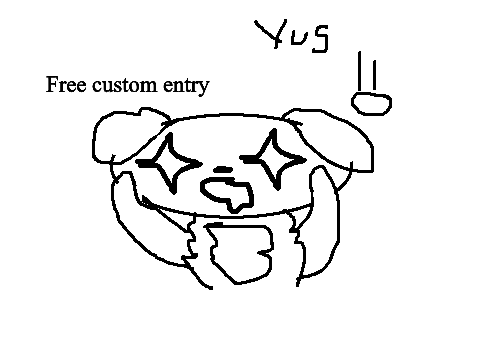 Free custom EnTrY