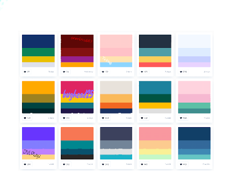 Sign your username on which color pallette u like! remix remix remix