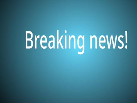 Breaking news!