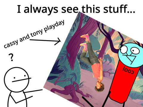 I always see this stuff...