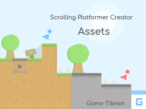 Scrolling Platformer Creator assets