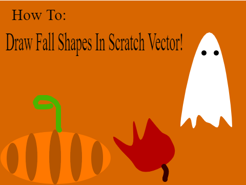 How To draw Fall Shapes in Vector! (EASY)