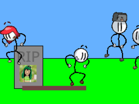 add yourself dancing on lisas grave