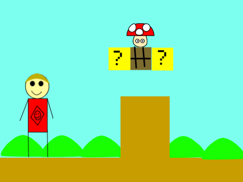 add yourself fighting for the mario mushroom