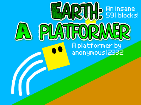 Earth || A platformer (Not mobile friendly)