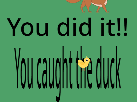 Catch the duck