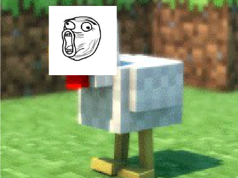 Add your majestic face on a chicken :3 remix
