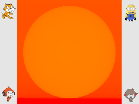 an awesome sunset