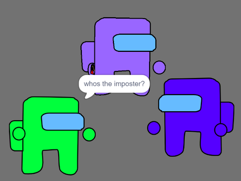 among us EMERGENCY MEETING! animation