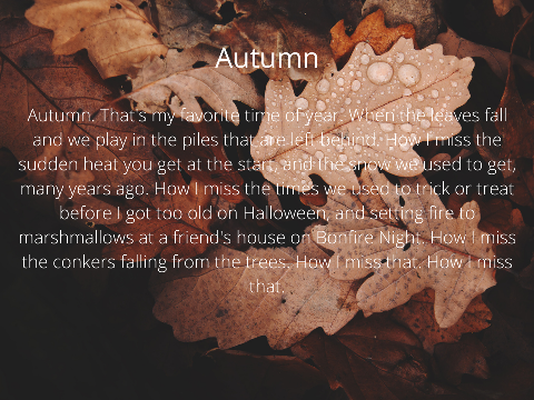 Autumn