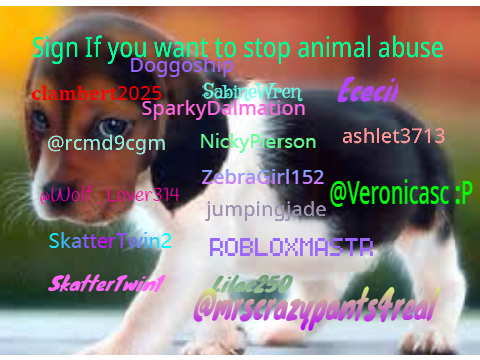 Sign to stop animal abuse remix 8 remix remix remix remix
