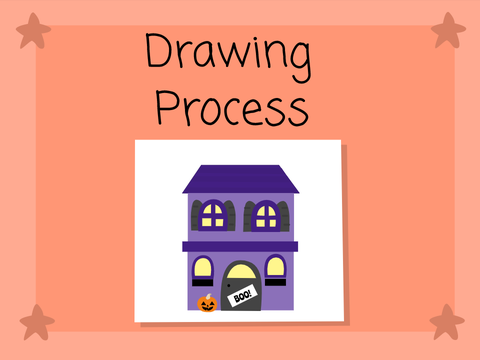 Haunted Halloween - Drawing Process