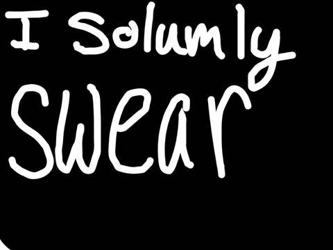 I solumly swear uke original