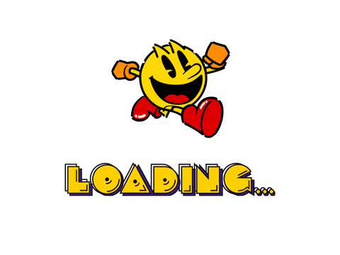 Fully-Animated Pac-Man Loading Screen