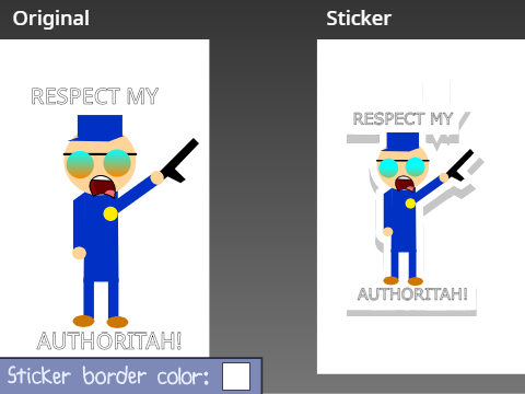 Add your OC and I'll turn it into sticker! remix remix