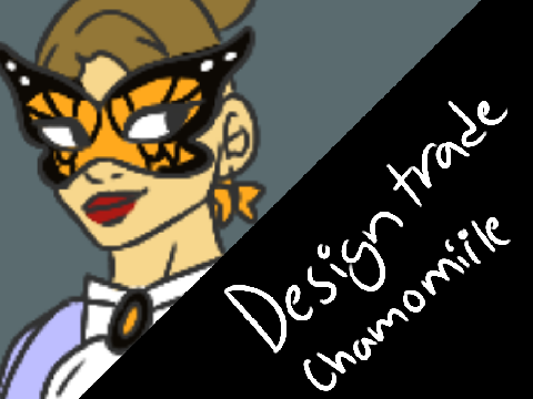 -Butterfly Mask- Design Trade