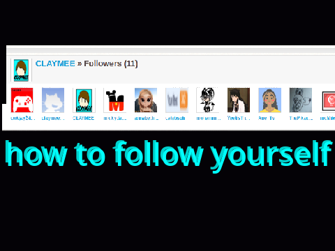 how to follow yourself