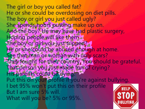 Help Stop Bullying. Remix pls