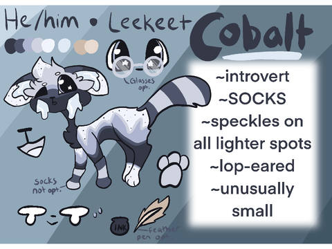 Leekeets - Cobalt Ref