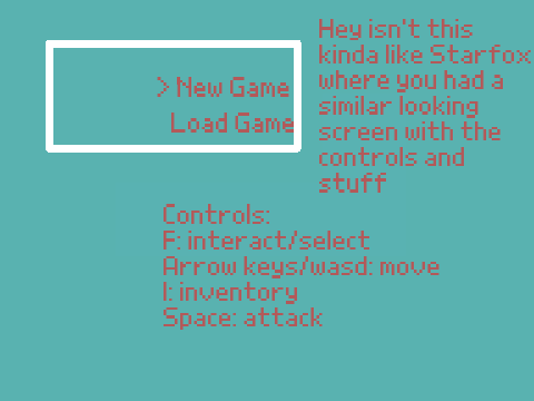 Some random RPG but I simplified the scripts and read desk