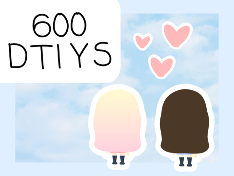 ✦°⊹ (closed) 600+ DTIYS