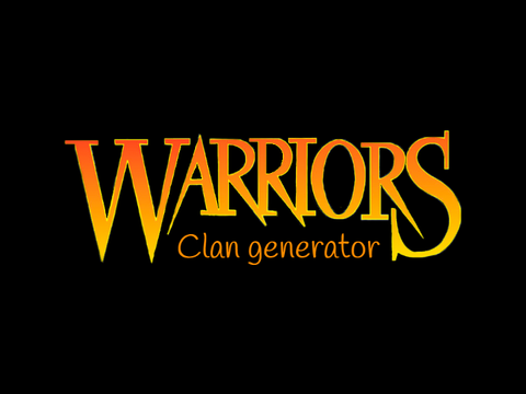 Clan generator (Warrior Cats)