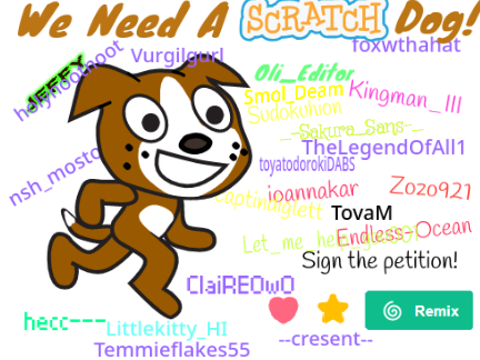 Petition to add a Scratch Dog! 
