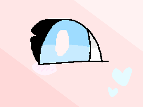 I ANIMATED AN EYE (yay!)