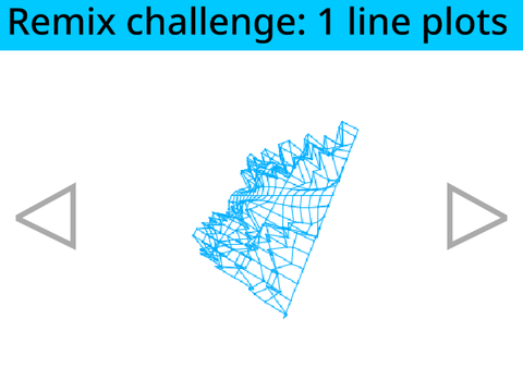  1 line 3d plots challenge