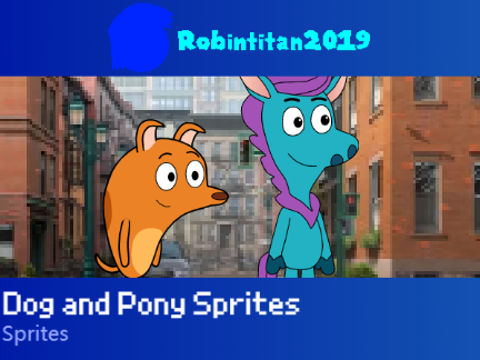The Dog and Pony Show - Dog and Pony Sprites