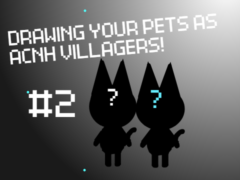  Drawing your pets as ACNH villagers! #2