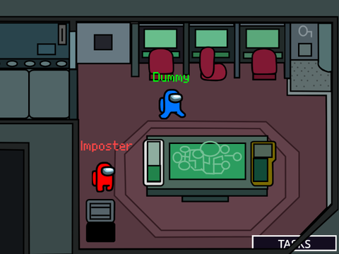 Among Us. admin room exploration (no collision) remix