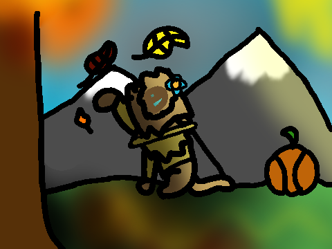 - - - ✰ Fall art collab! 