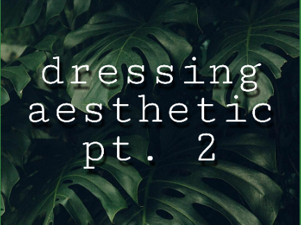 ☘ dressing aesthetic pt. 2