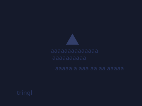/ tringle \    a collec gam