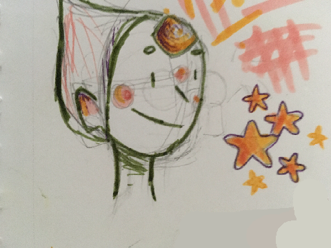 traditional sketches [ sketchbook closeups ]