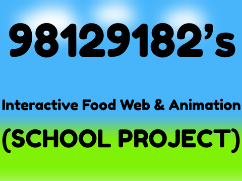98129182's Food Web (School Project)