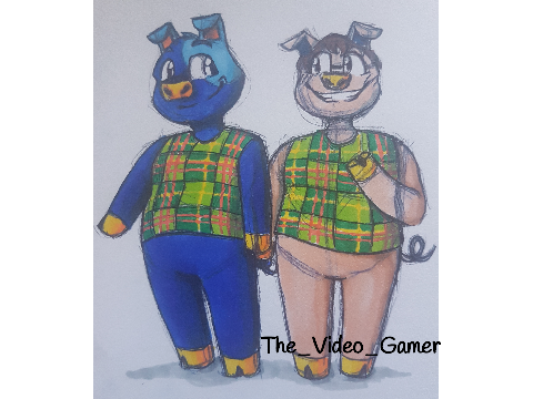 Spork and Hugh || Art Request